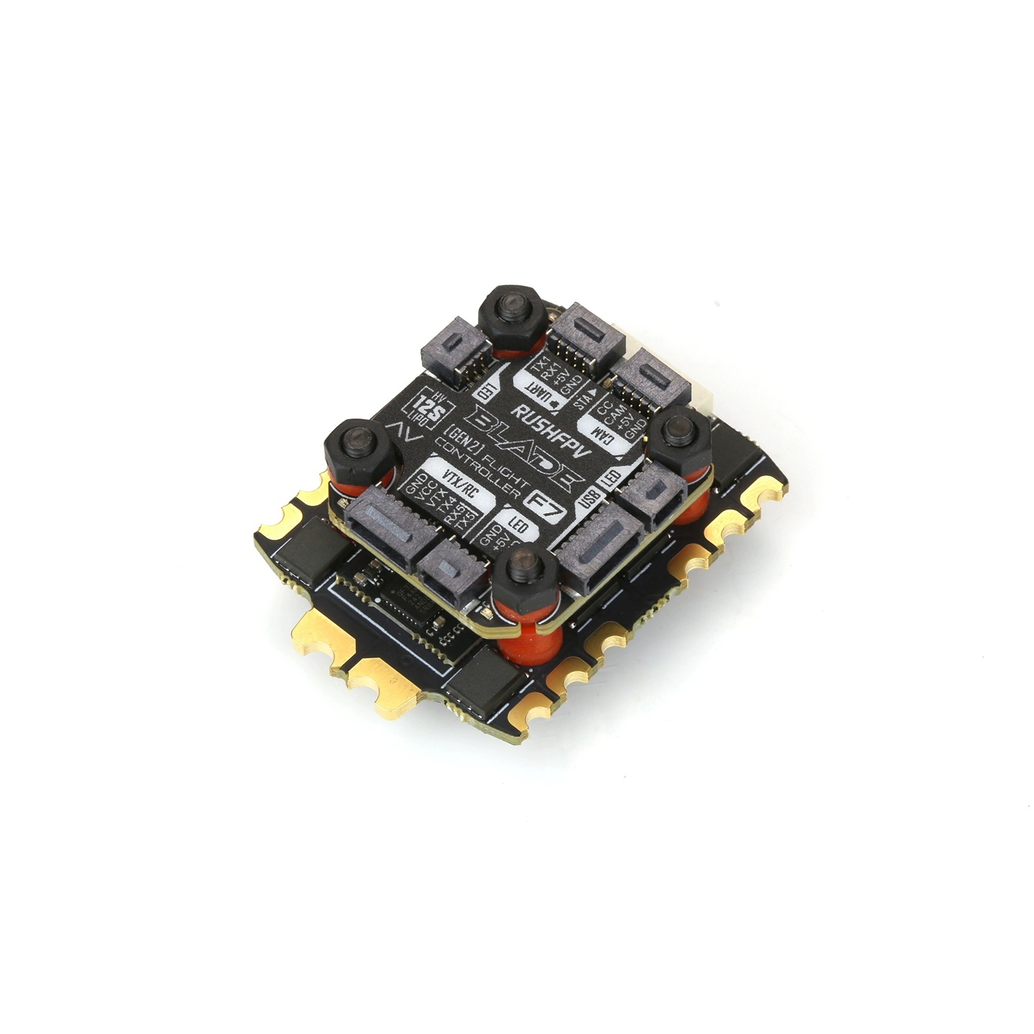 RUSHFPV 60A EXPLORER Analog Digital Flight Control Stack FPV Crossing Aircraft Flight Tower - Image 5