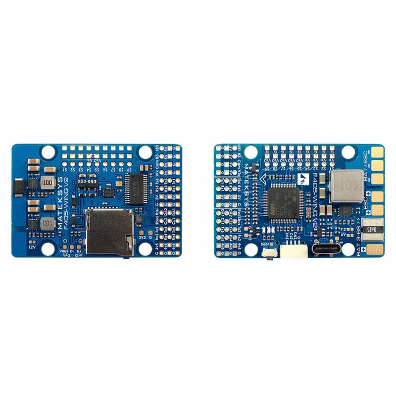 MATEK F405 WING V2 Flight Controller 3 6S Integrated Barometer OSD Blackbox for RC Model Aircraft - Image 2