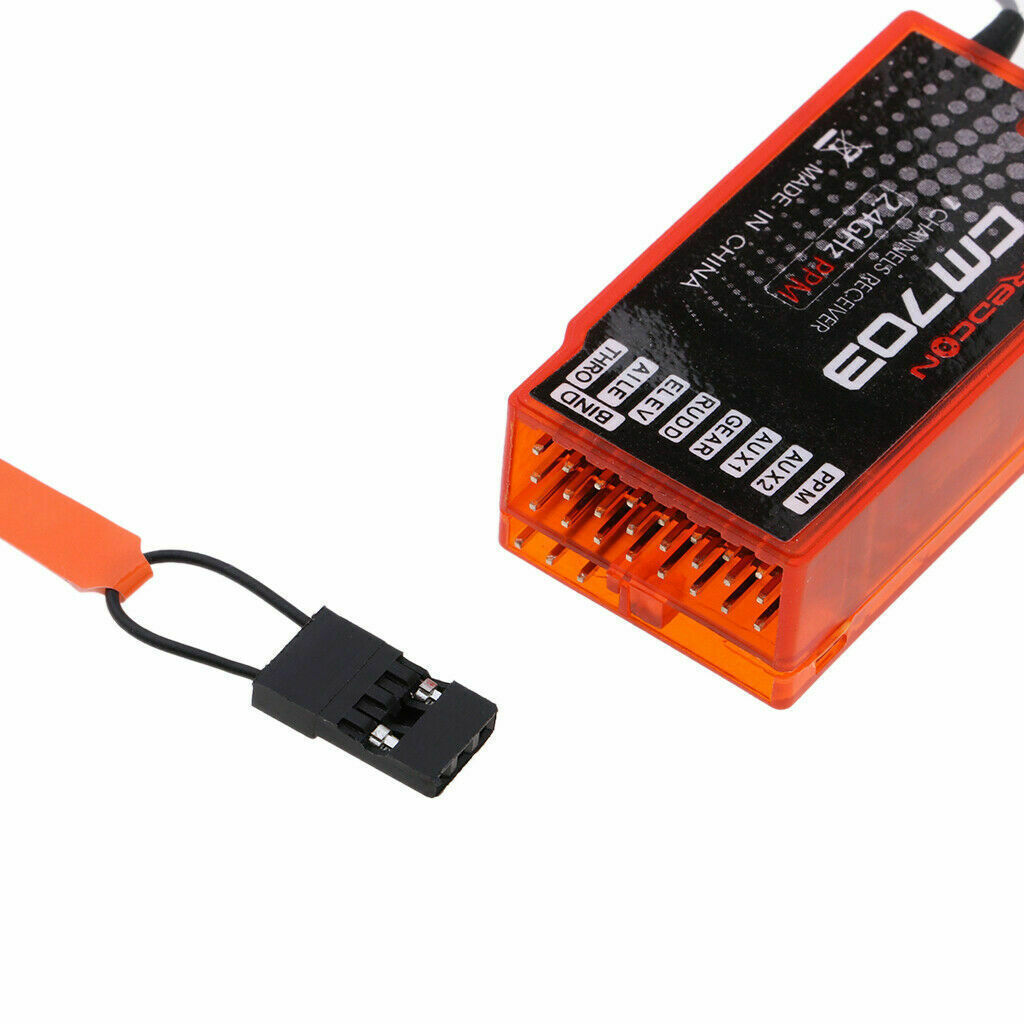 CM703 Receiver 7 Channel DSM2 DSMX PPM PWM Output Compatible DX6I DSX7 DX8 - Image 4