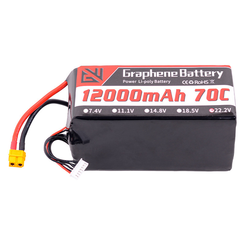 GW Battery 22.2V 6S 12000mAh 70C High Rate LiPo for FPV Drones Vehicles Ships - Image 5
