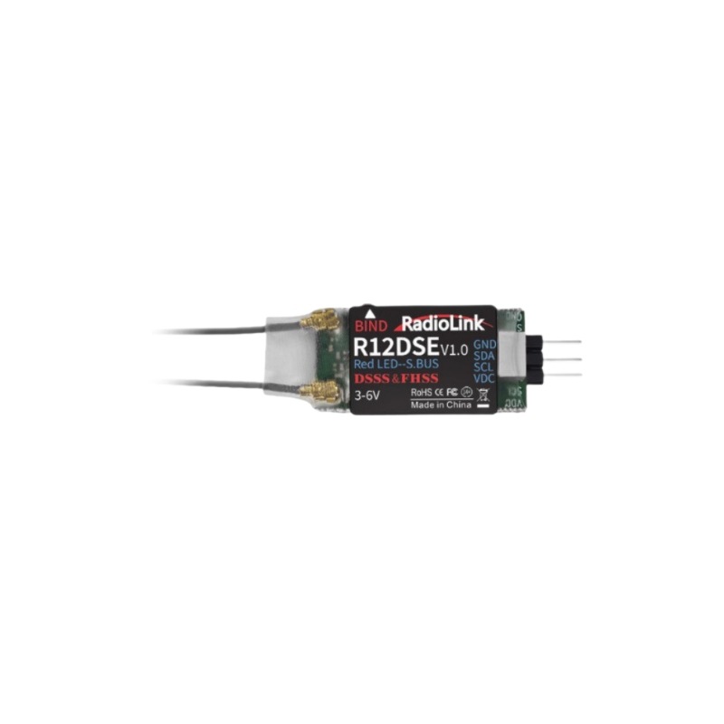 Ledi R12DSE Mini Receiver 12 Channels SBUS Signal Multi-Axis Fixed-Wing Car Boat AT9S PRO Compatible - Image 5