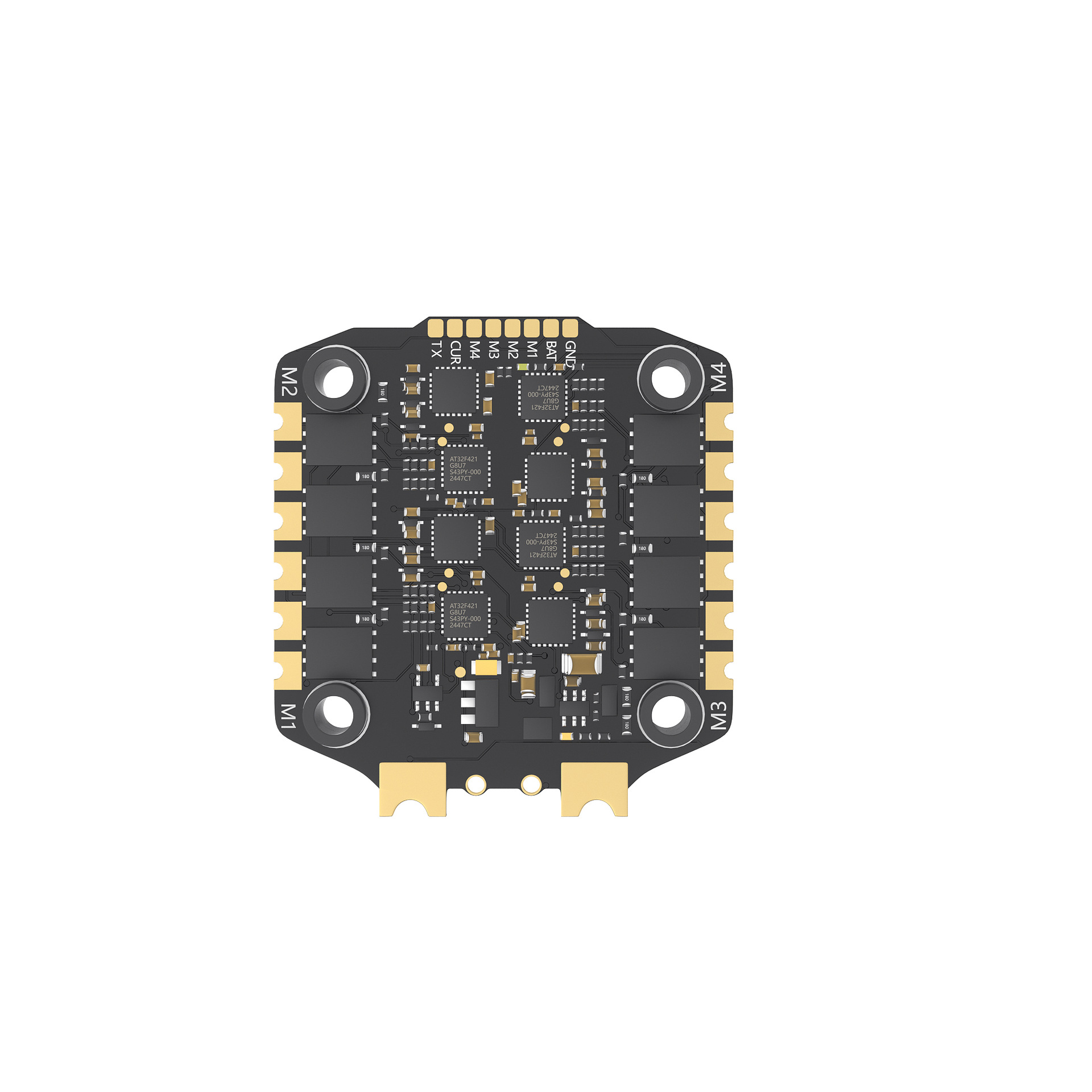Geprc Taker H743 BT 32Bit 65A Flying Tower Flight Controller ESC Stack FPV Drone Accessories - Image 2