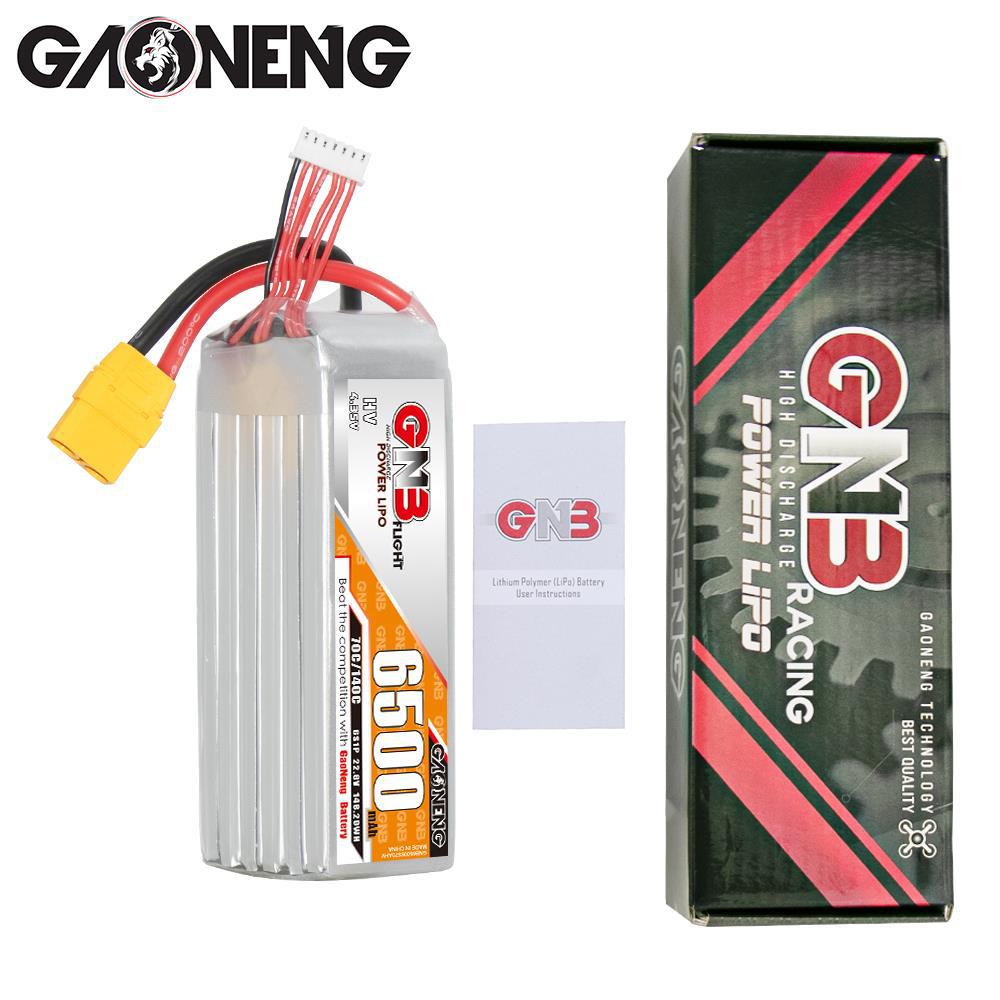 GNB High Energy 6500MAH 6S 22.8V 70C LiHV Battery for Fixed Wing Ship RC Model - Image 4