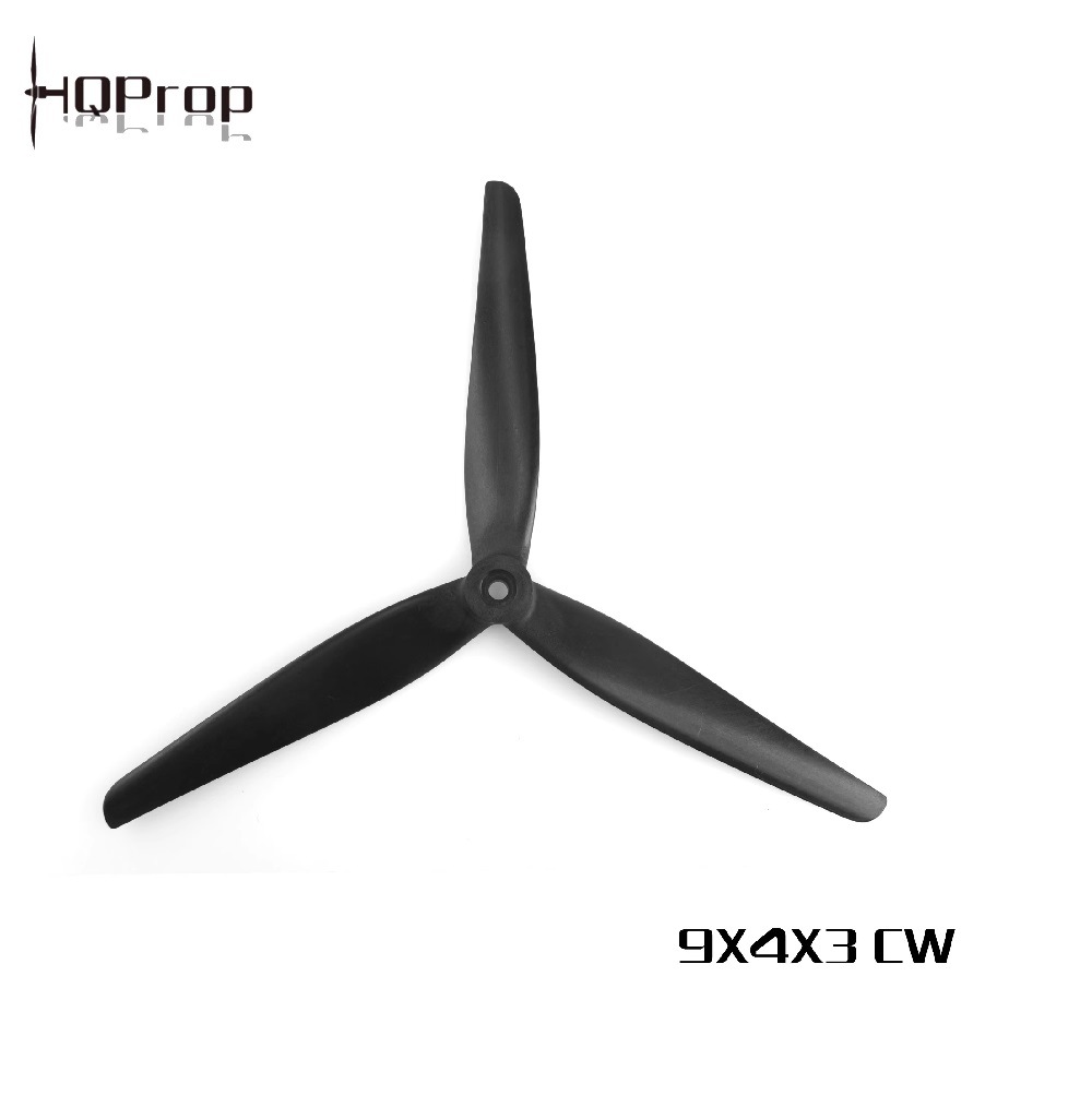 HQProp 9X4X3 9 Inch 9040 Three Blade Propeller X8 Blade Carbon Fiber Nylon for FPV Drone - Image 2