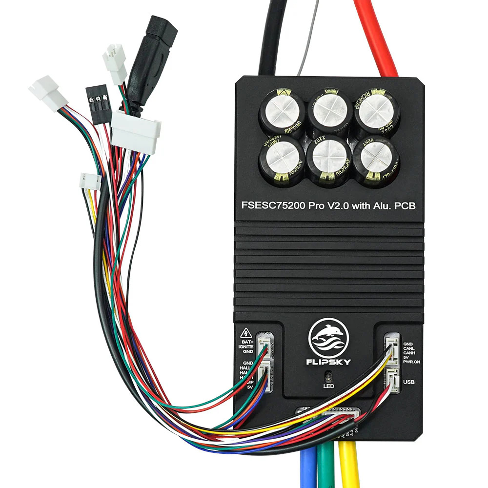 Flipsky Brushless ESC 75200 Pro V20 Controller Built In Bluetooth - Image 4