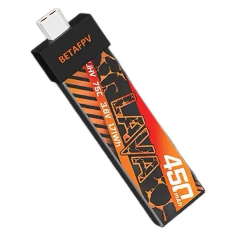 BATEFPV LAVA 450mAh 550mAh BT2 0 1S Lipo Battery High Rate 75C for FPV Drone - Image 5