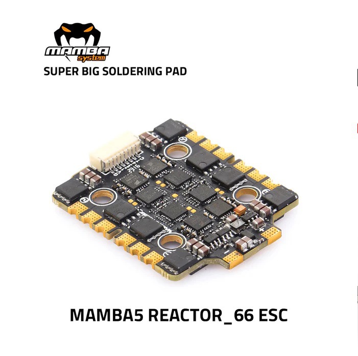 MAMBA MK4 F722 MINI Flying Tower 40A 44A 66A 128K FPV ESC Stack - Image 4