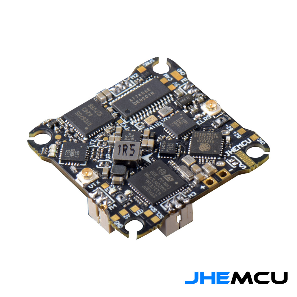 Jhemcu F411Elvtx 1S-2S Flight Control Receiver ELRS 12A ESC 400mW for FPV Drone - Image 4