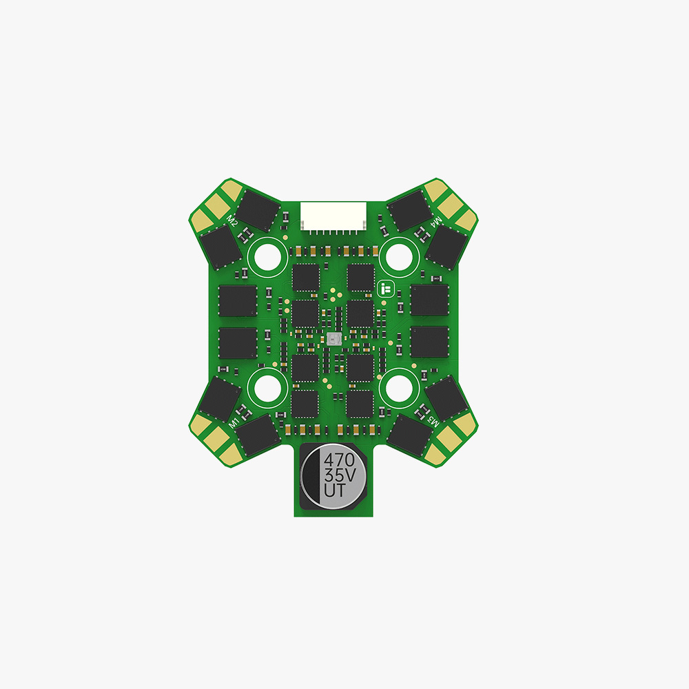 Контроллер полета iFlight Wing Flying Star Fox BLITZ Mini F7 и регулятор скорости E55R 55A – комплектующие для гоночных FPV-дронов - Image 2
