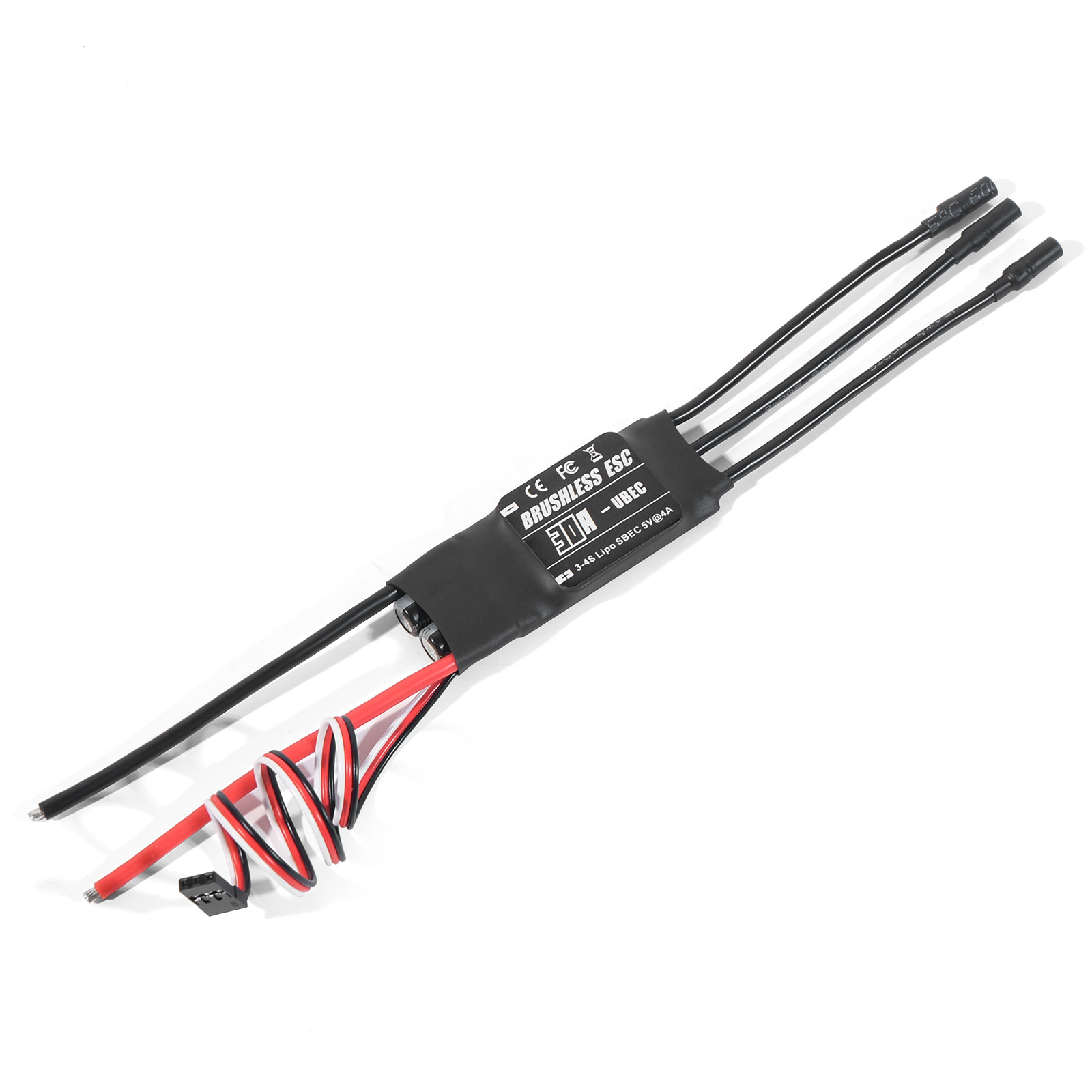 Brushless ESC Electronic Speed Controller 20A 30A 40A 50A 60A 80A for RC Car Boat - Image 3