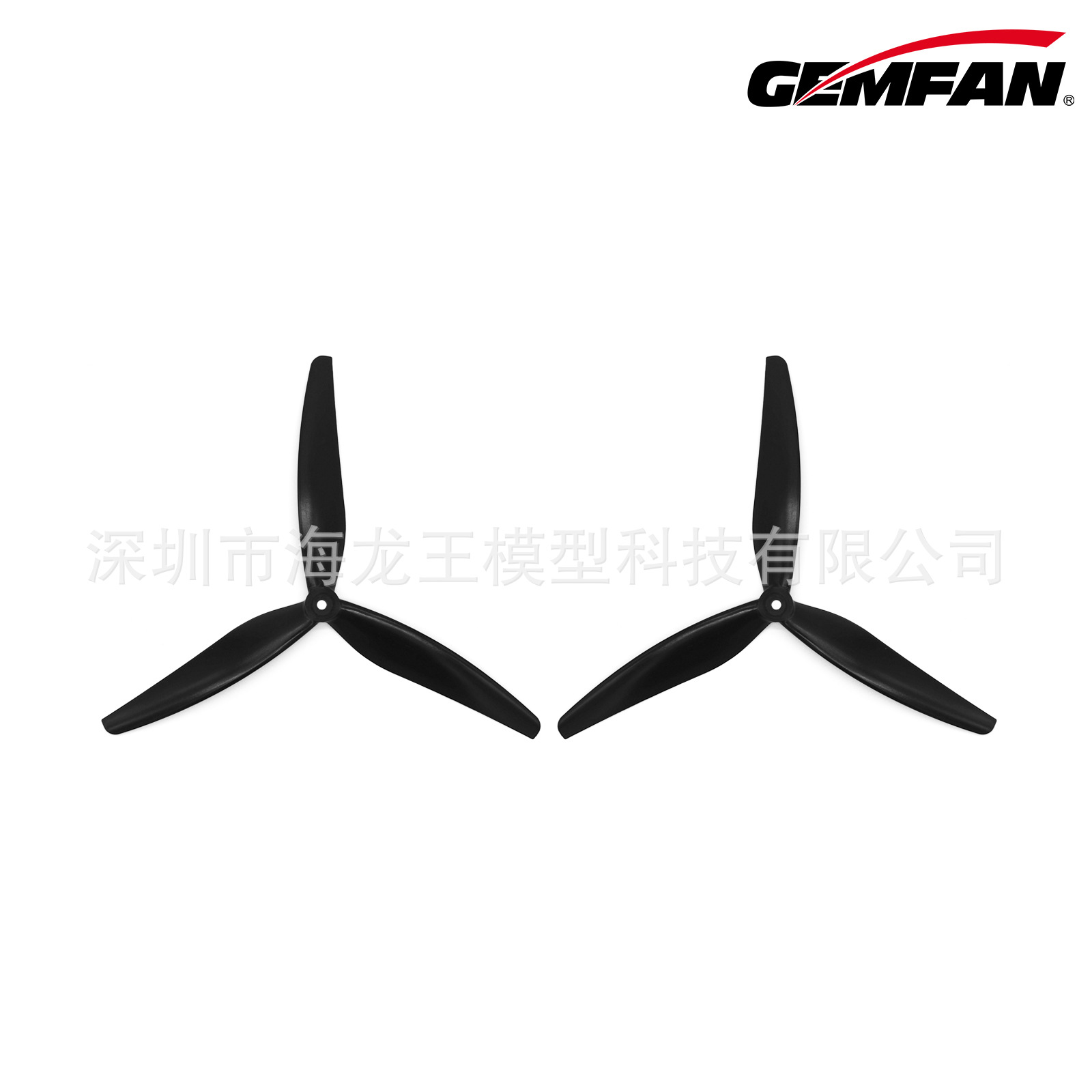 Gemfan 1050W Glass Fiber Nylon 10 Inch 3 Blade Propeller FPV Crossing Machine Wide Blade Blast Resistant - Image 5