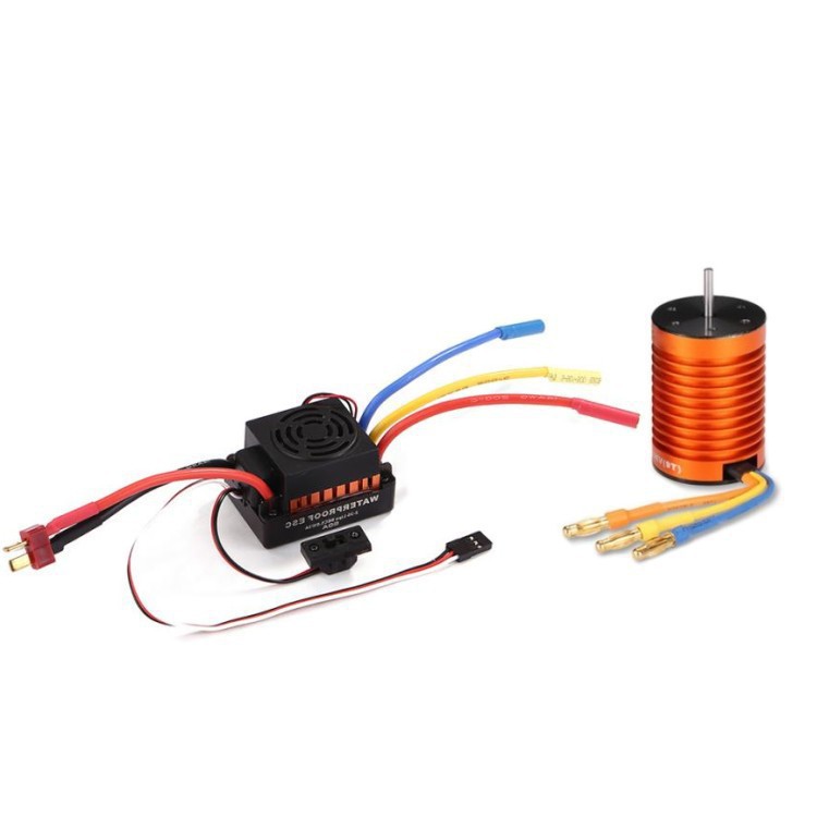9T 4370KV Brushless Motor 60A ESC Waterproof Combo for 1/10 RC Car F540 - Image 4
