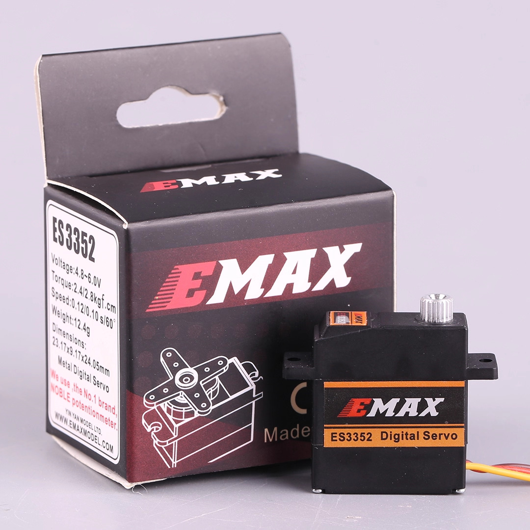 Emax Silver Swallow ES3352 9mm Ultra Thin Metal Gear Digital Servo for Fixed Wing Glider RC Aircraft - Image 5