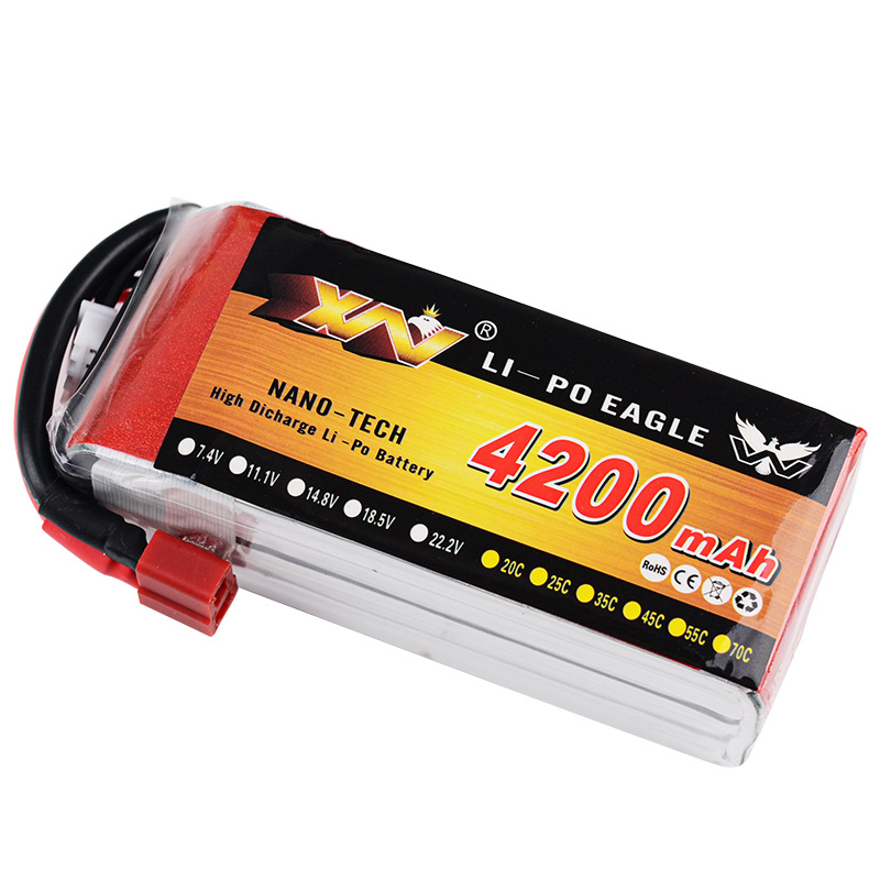 FPV-LiPo-Akku 4S 14,8 V 4200 mAh 25C – hohe Kapazität für Segelflugzeuge und Multikopter - Image 3