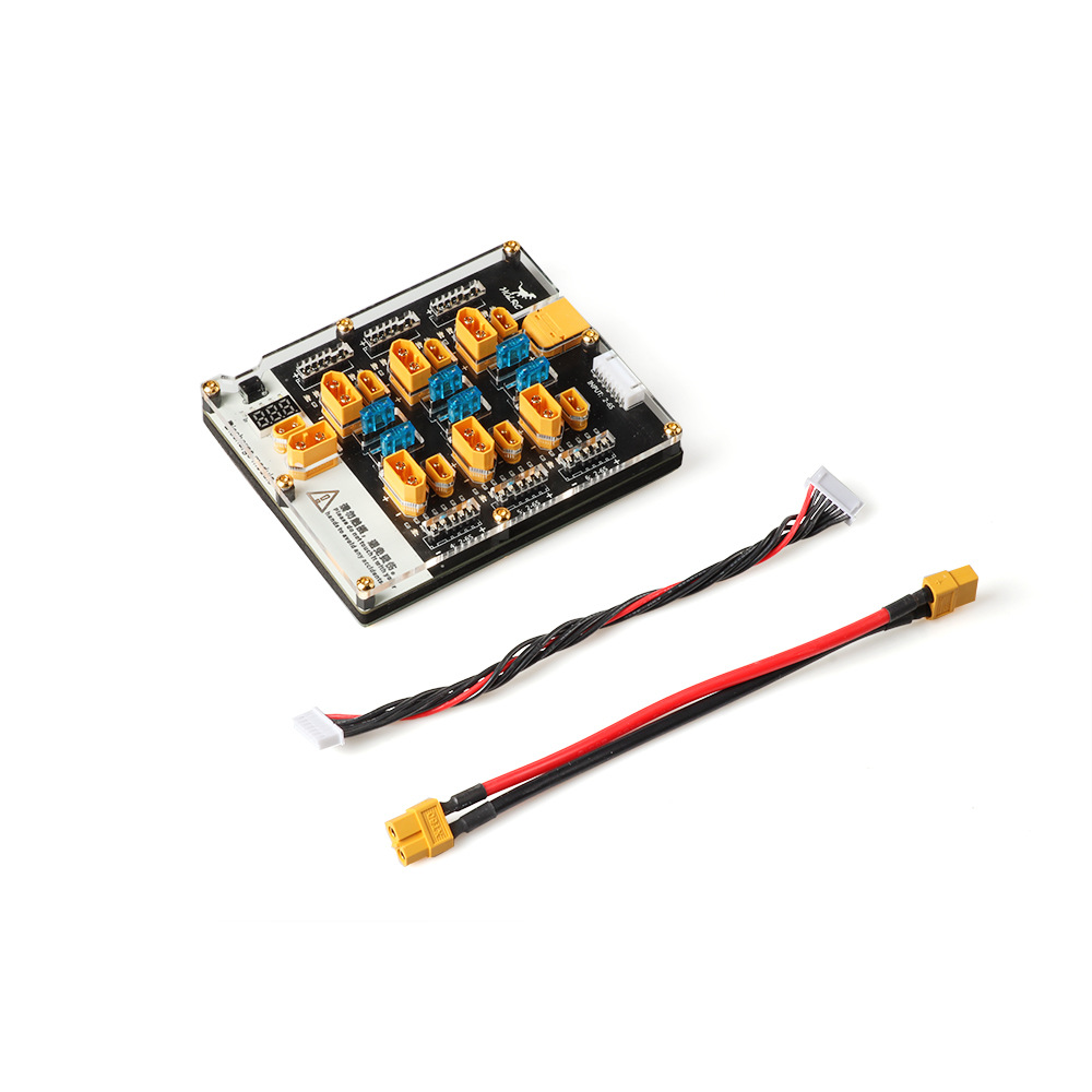 HGLRC Thor Charging Board with Short Circuit Protection Discharge Function 2-6S FPV - Image 3