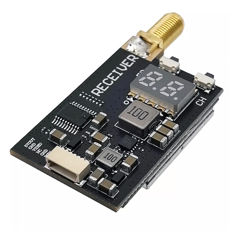 Vrx F7 12G 22G Receiver 64Ch High Sensitivity Automatic Frequency Search 1080 2200Mhz - Image 2