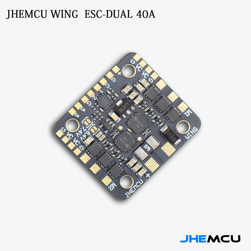 JHEMCU Tianjin Airlines Brushless ESC 2-in-1 40A 2-6S Fixed Wing Electric Tuning - Image 4