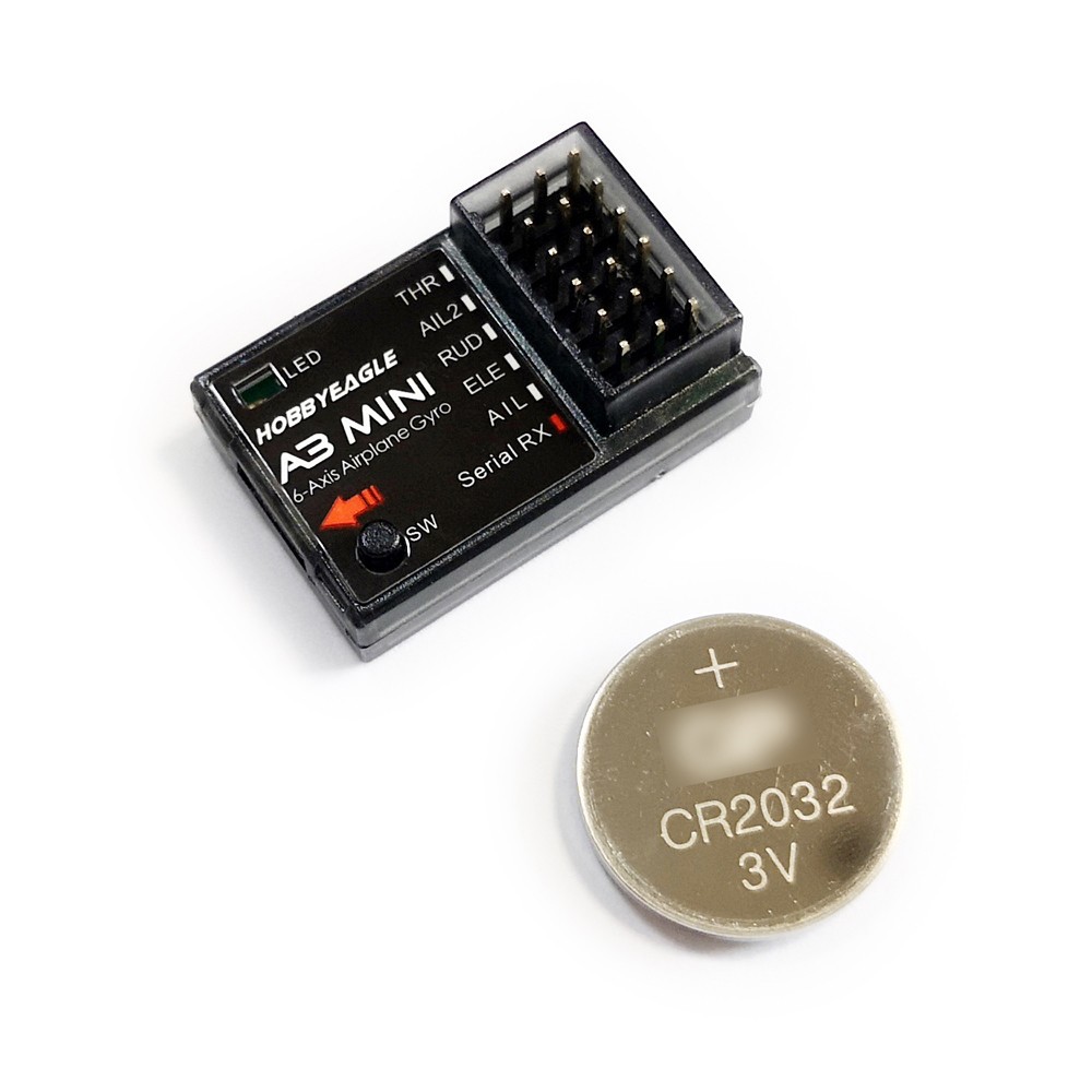 HobbyEagle A3 Mini – 6-Achsen-Gyroskop-Flugcontroller-Set für Festflügler - Image 2