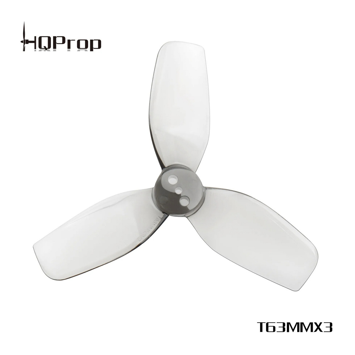 HQProp DT63MM 3 Blade 25 Inch FPV Propeller Gray 2xCW 2xCCW for BEE25 Drone - Image 2
