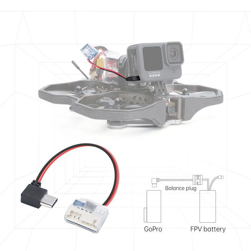 FPV Balance Head Type C BEC Power Supply Adapter for GoPro 6 7 8 9 - Image 4