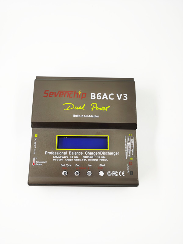 B6AC V3 80W NiMH/NiCd-Akku-Pack – Modellflugzeug-Ladegerät mit integriertem Power-Balance-System - Image 4