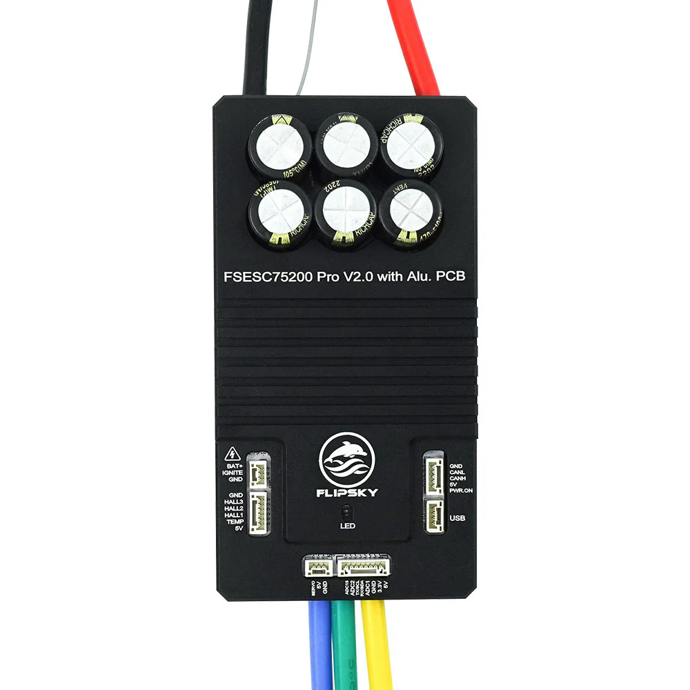 Flipsky Brushless ESC 75200 Pro V20 Controller Built In Bluetooth - Image 2