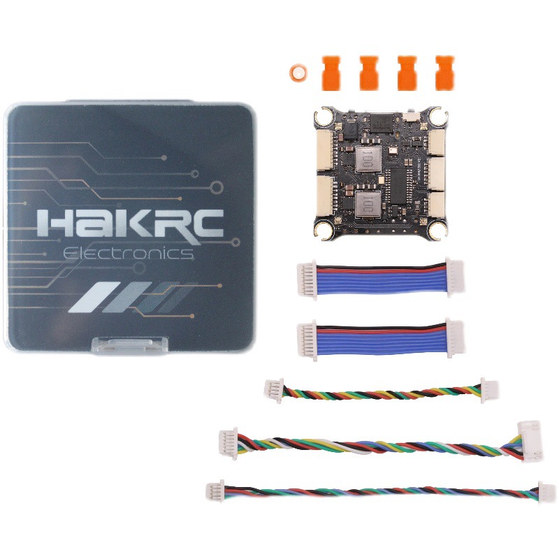 Контроллер полета Hakrc F722 V2 с двойным гироскопом и программируемой LED-подсветкой для FPV-дронов - Image 4