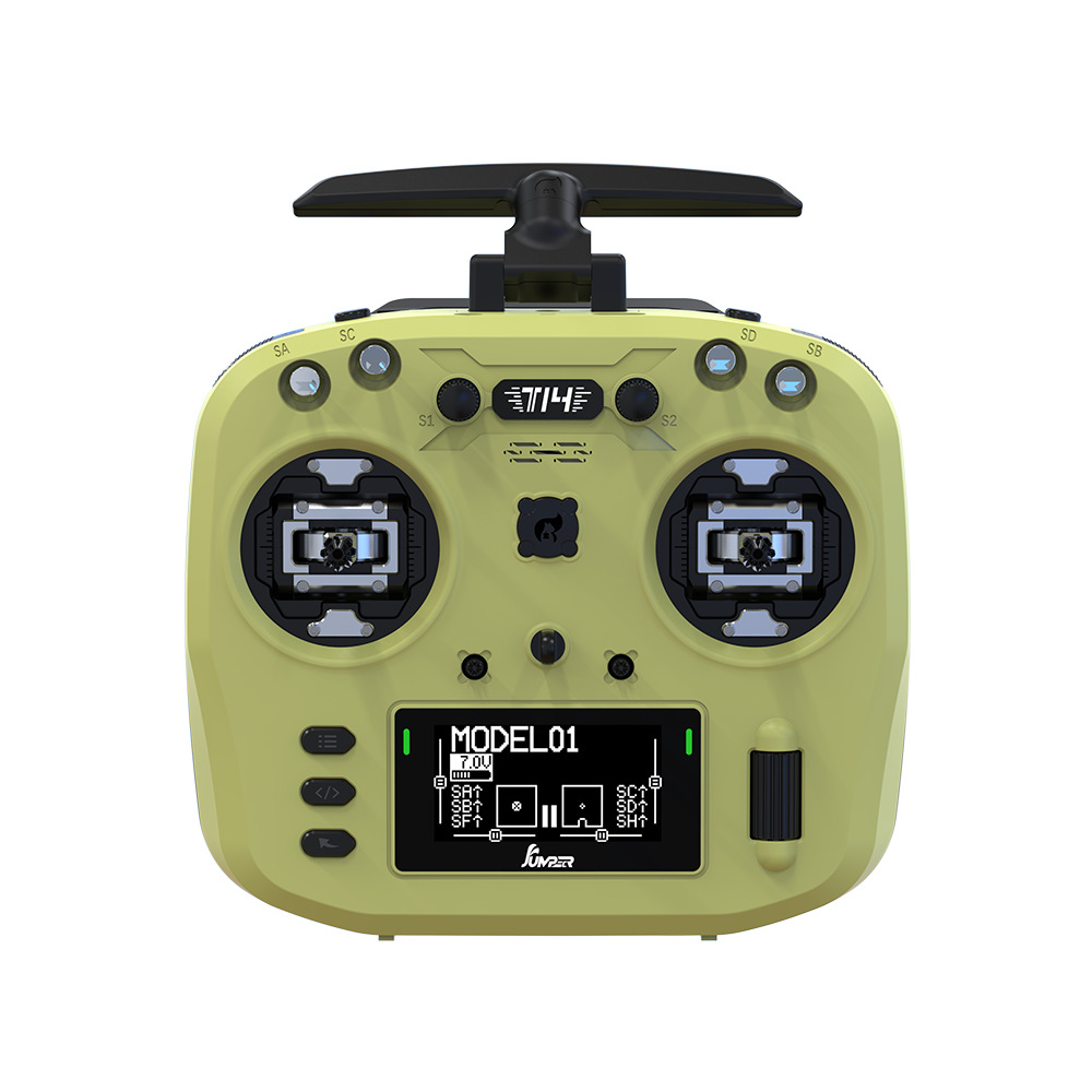 2024 New Jumper T14 Hall Full Function FPV Remote Control ELRS 915MHz White - Image 3