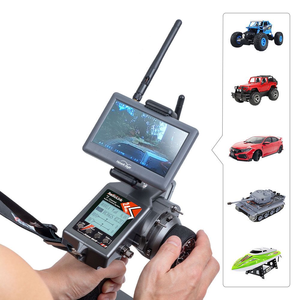 Ledi RC6GS V3 7 Channel Gun Control Remote Control RC Car Boat Crawler Robot Hybrid - Image 4