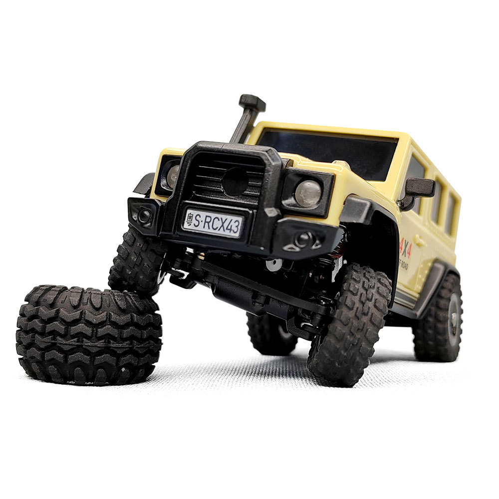 LDARC Radi'an X43 Off Road 1/43 Mini Simulation Climbing Car Four Wheel Drive RC Model - Image 5