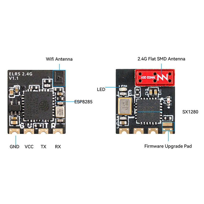 BETAFPV ELRS Lite Receiver 2.4GHz for FPV Drones Long Range - Image 4