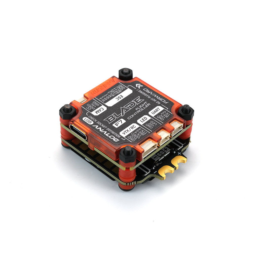 Контроллер полета Rushfpv Blade V2 F722 для FPV-дрона с передачей изображения O3 - Image 4