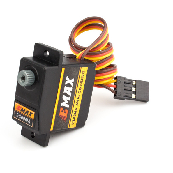 Аналоговый сервопривод Emax Silver Swallow ES09MA с металлической шестерней для управления элеронами в моделях самолетов и вертолетов - Image 2