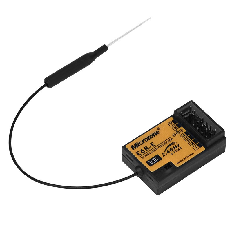 Mike MC E6 2point4GHz Remote Control Fixed Wing Aircraft E6R Receiver Self Stabilizing Board - Image 3