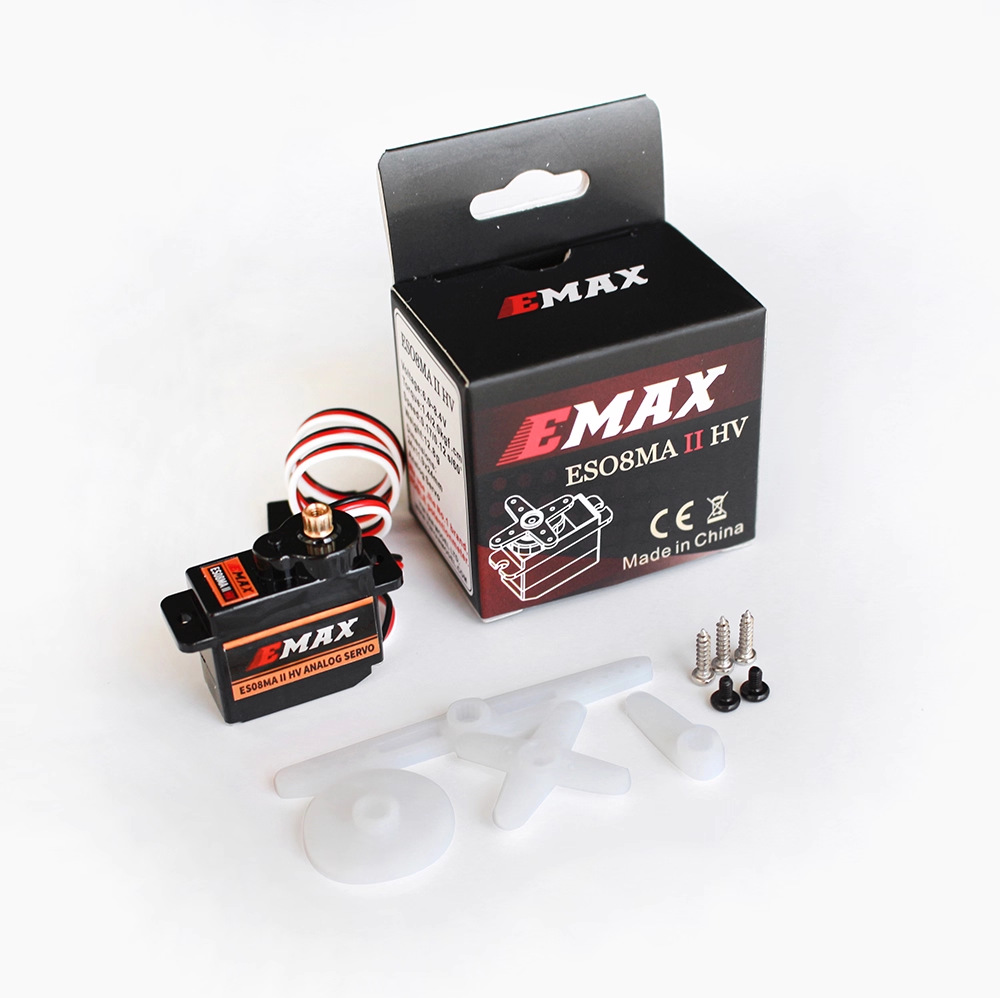 Emax Silver Swallow ES08MA II HV High Voltage 84V Steering Gear Servo for Model Aircraft Remote Control - Image 5