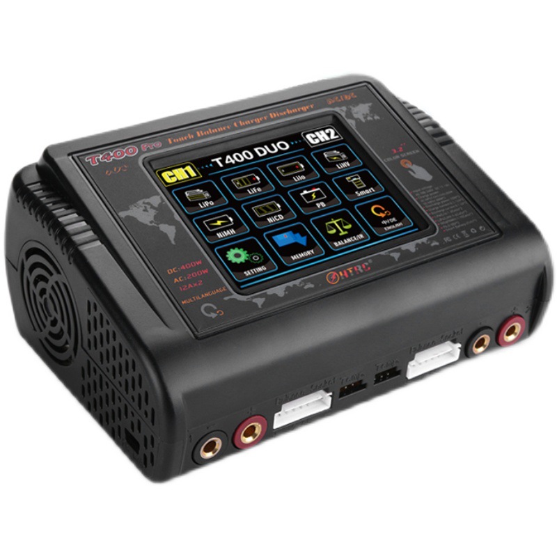 HTRC T400 Balance Charger Smart Lipo Battery Charger 400W - Image 5