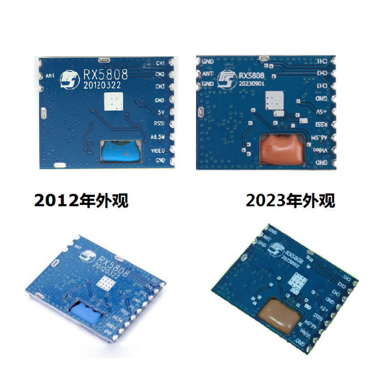 RX5808 5G8 Video Audio Receiving Module SPI Mode Open Source Dual Receiver - Image 5