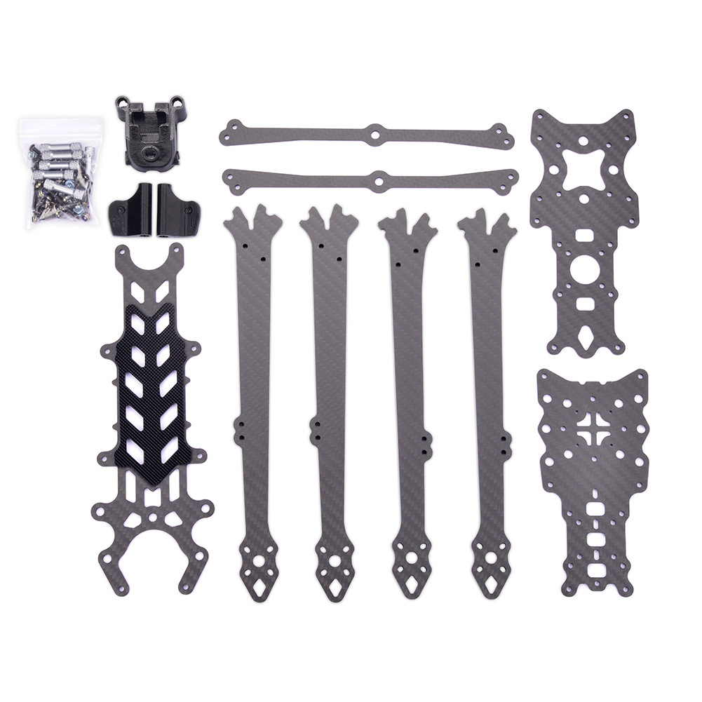 10 Inch Carbon Fiber FPV Frame with Thrower for Large Crossing Machine Load 4KG Widened and Lengthened - Image 4