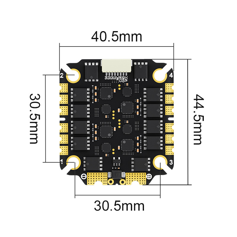 Aocoda Rc Warrior 3065S 3075S 65A 75A FPV 3-8S 4-in-1 ESC for Drone Racing - Image 2