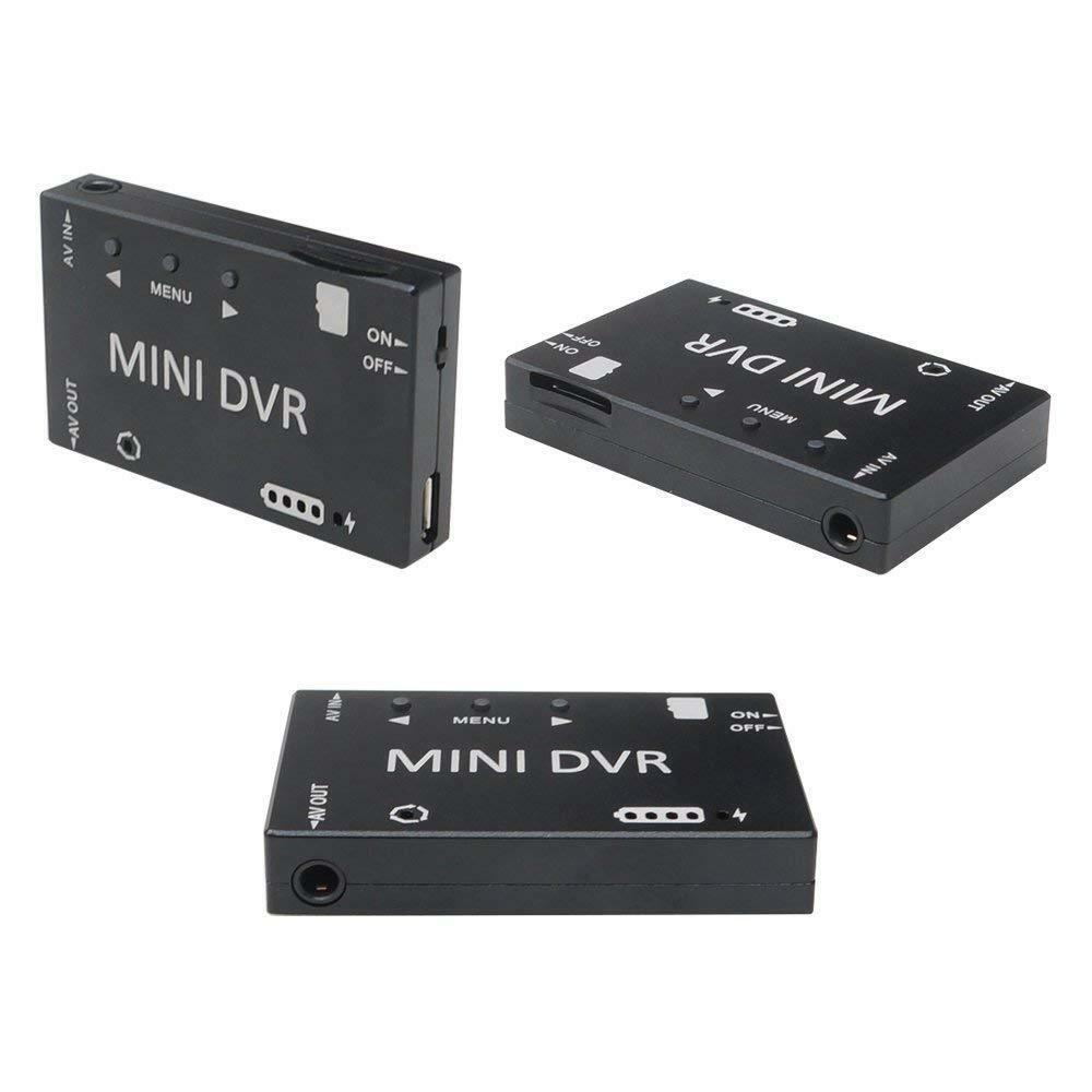 Kompakter Mini-DVR-Videorekorder mit USB-Anschluss – Orange/Schwarz für FPV-Brillen und Drohnensysteme - Image 2