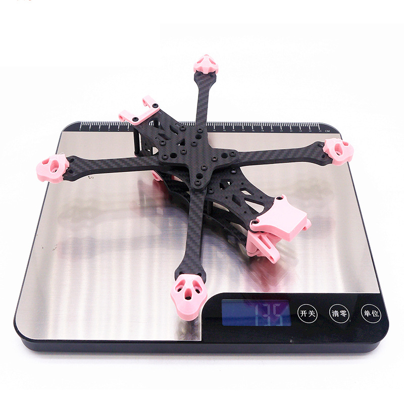 Steele 5inch FPV Drone Frame 220mm Wheelbase Carbon Fiber XType Racing Freestyle - Image 5