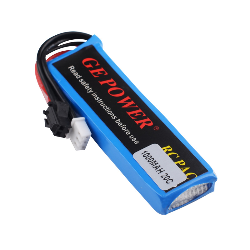 Lehui Victor 2S 7,4 V 1000 mAh 20C Lithium-Batterie für elektrische Spielzeugwaffen mit weichen Projektilen - Image 3
