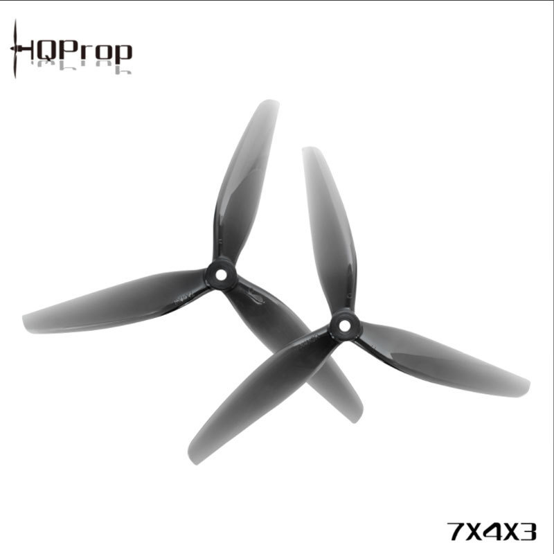 HQProp DP 7x4x3 Three Blade Propeller 7 Inch 7040 Traversing Machine Spiral Power Propeller - Image 2