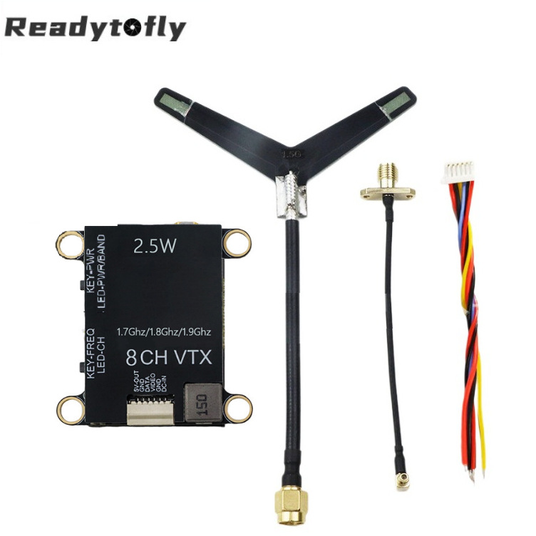 FPV Image Transmission 1.7G 1.8G 1.9G 2.5W High Power 2500mw Long Distance 8 Channels Frequency Point - Image 5