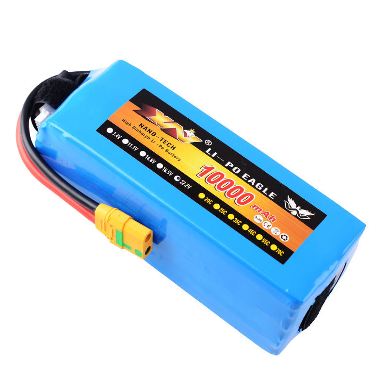 Hochkapazitiver 10000 mAh 6S 22,2 V oder 12S LiPo-Akku für Drohnen zur Pflanzenschutzbehandlung und landwirtschaftliche UAVs - Image 3