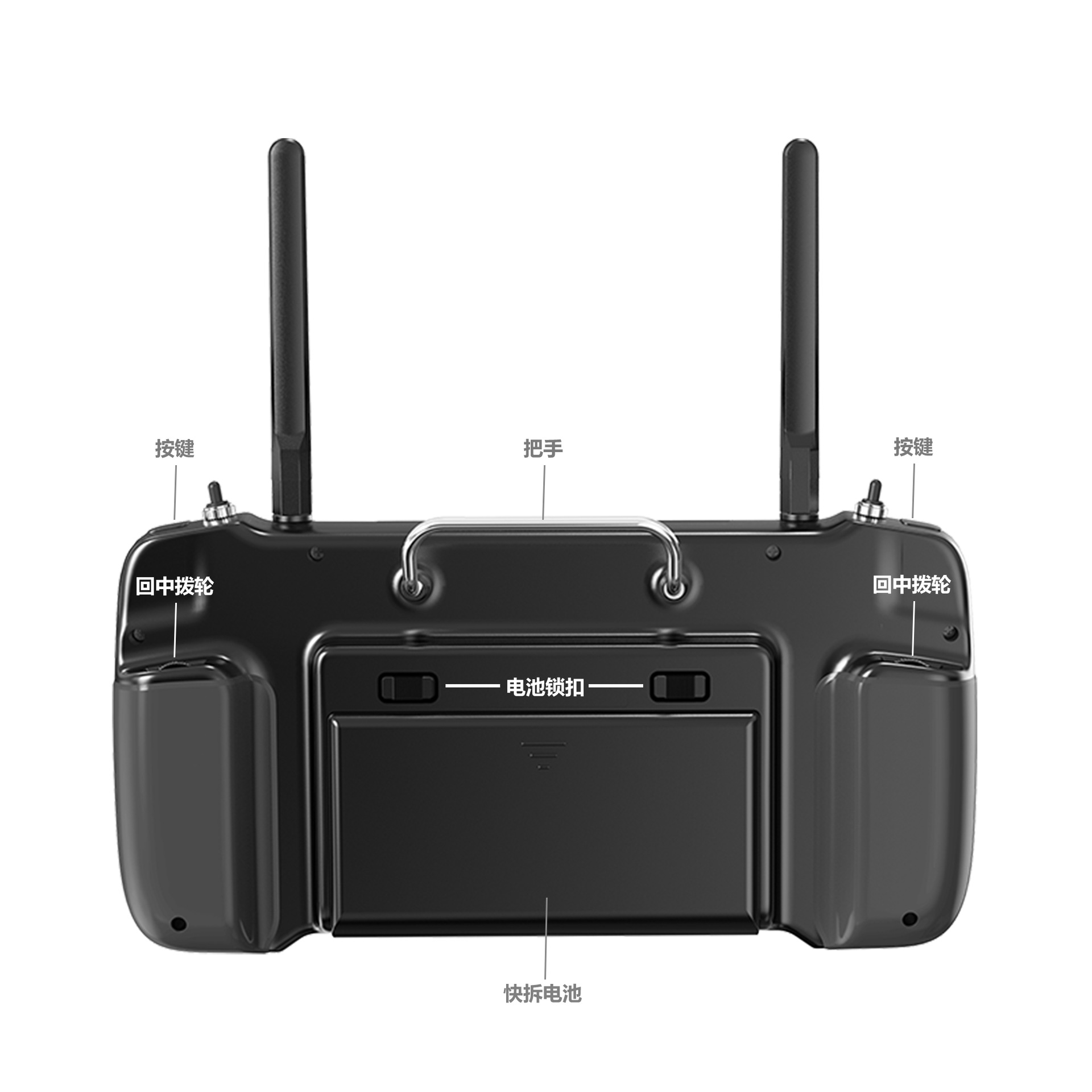 SIYI MK32 30KM Industrial Grade Handheld HD Image Transmission 7 Inch UAV Remote Control - Image 4