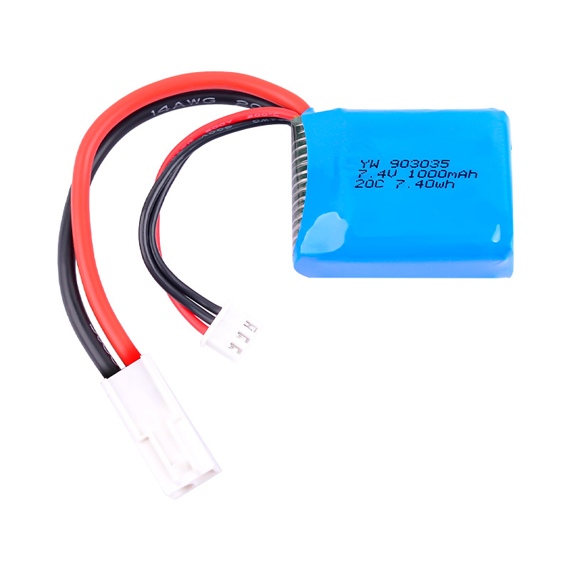 2S 7.4V 1000mah 20C Lithium Battery for Udi Udi901 904 Udi001 Remote Control Boat Accessories - Image 5
