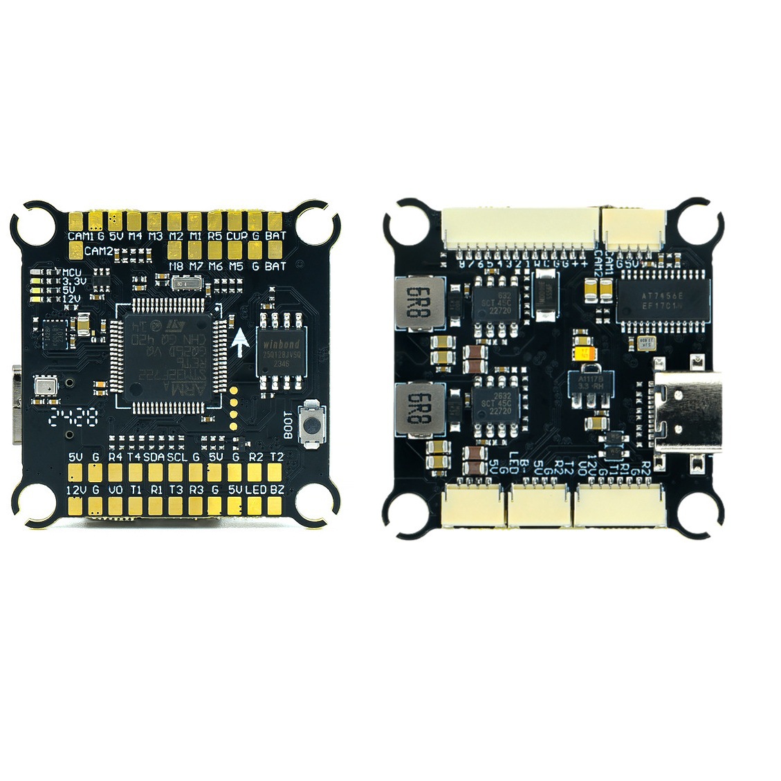 Axisflying Argus F722 100A Flight Controller 32Bit F722 Flight Control 100A ESC with Case - Image 2