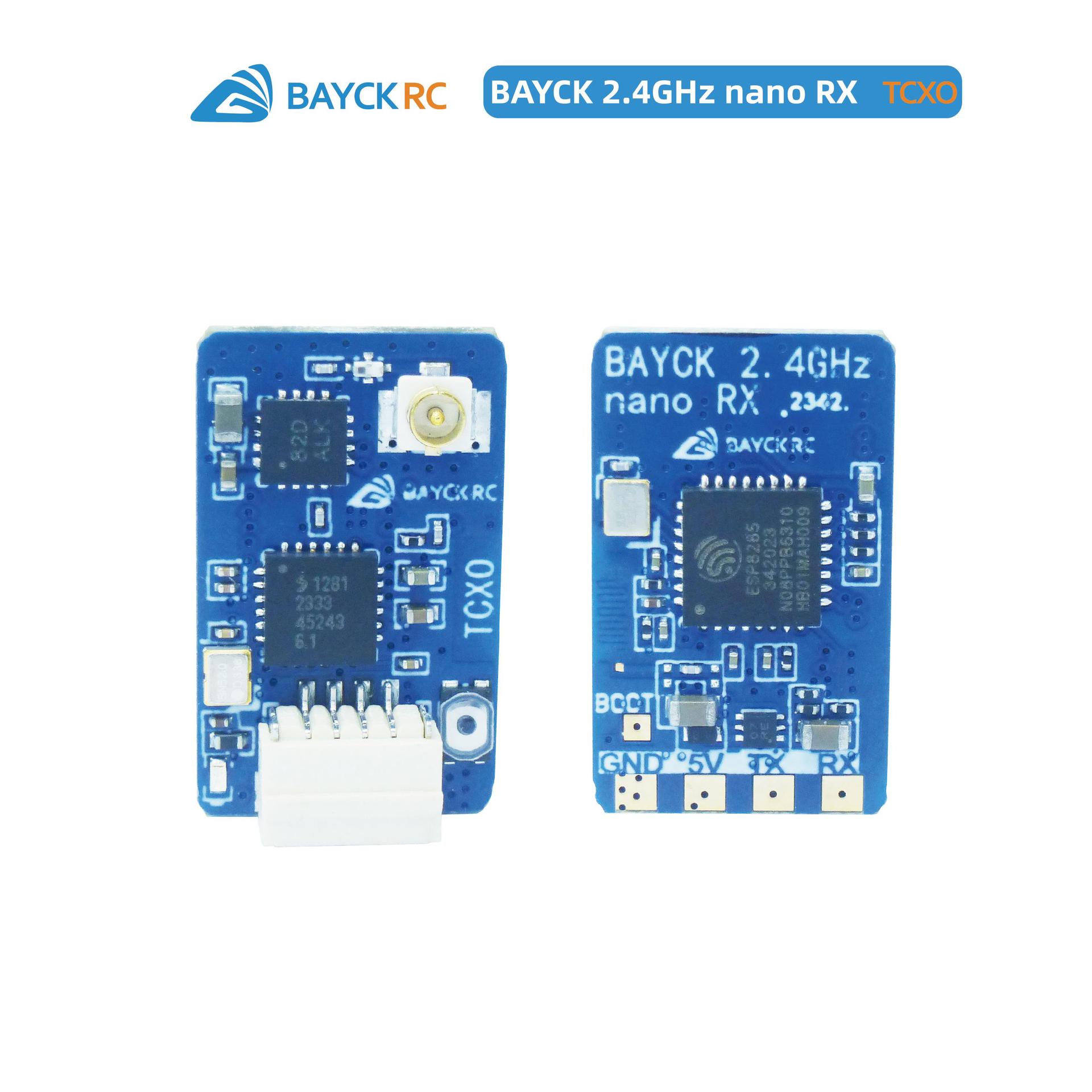 BAYCK ELRS 2.4G Receiver Temperature Compensation CRSF SBUS 3.3.0 Firmware Fixed Wing - Image 2
