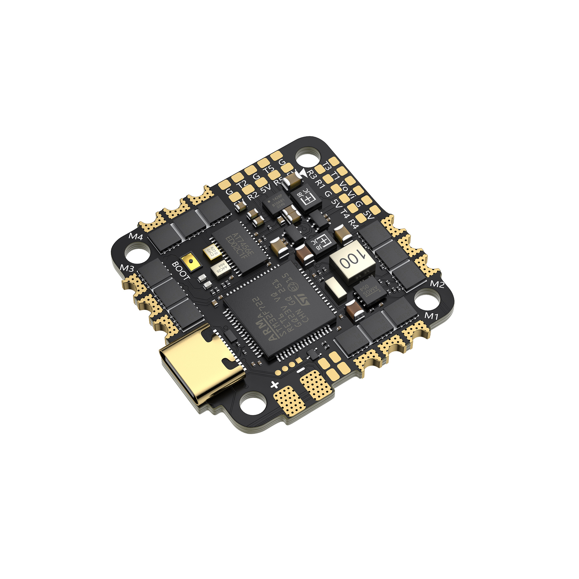 Контроллер полета Geprc Taker F722 45A 32-битный типа AIO для аксессуаров FPV-дронов - Image 3